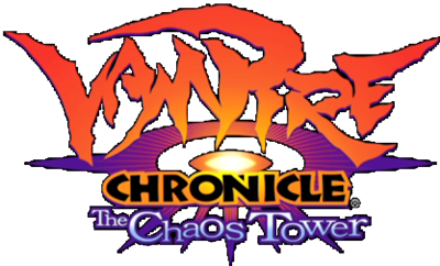 Darkstalkers Chronicle: The Chaos Tower - Clear Logo Image