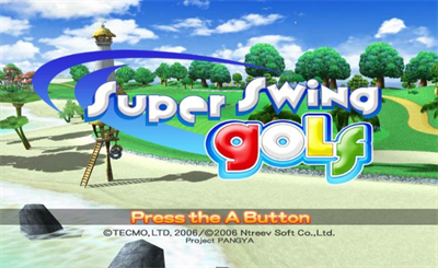 Super Swing Golf - Screenshot - Game Title Image