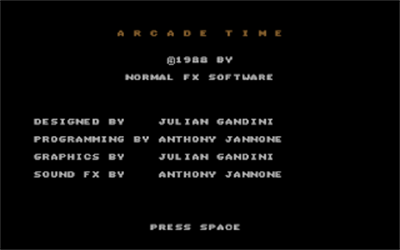 Arcade Time - Screenshot - Game Title Image