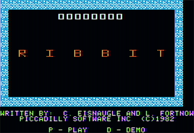 Ribbit - Screenshot - Game Title Image