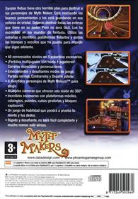 Myth Makers: Orbs of Doom - Box - Back Image