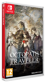 Octopath Traveler - Box - 3D Image