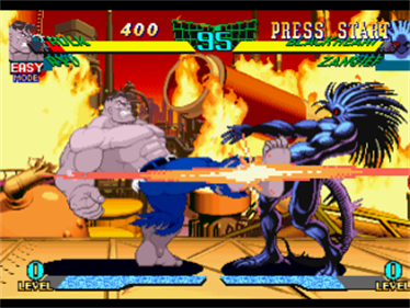 Marvel Super Heroes vs. Street Fighter - Screenshot - Gameplay Image
