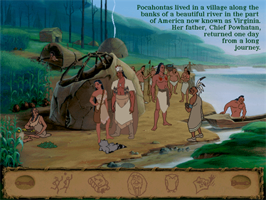 Disney's Animated Storybook: Pocahontas - Screenshot - Gameplay Image