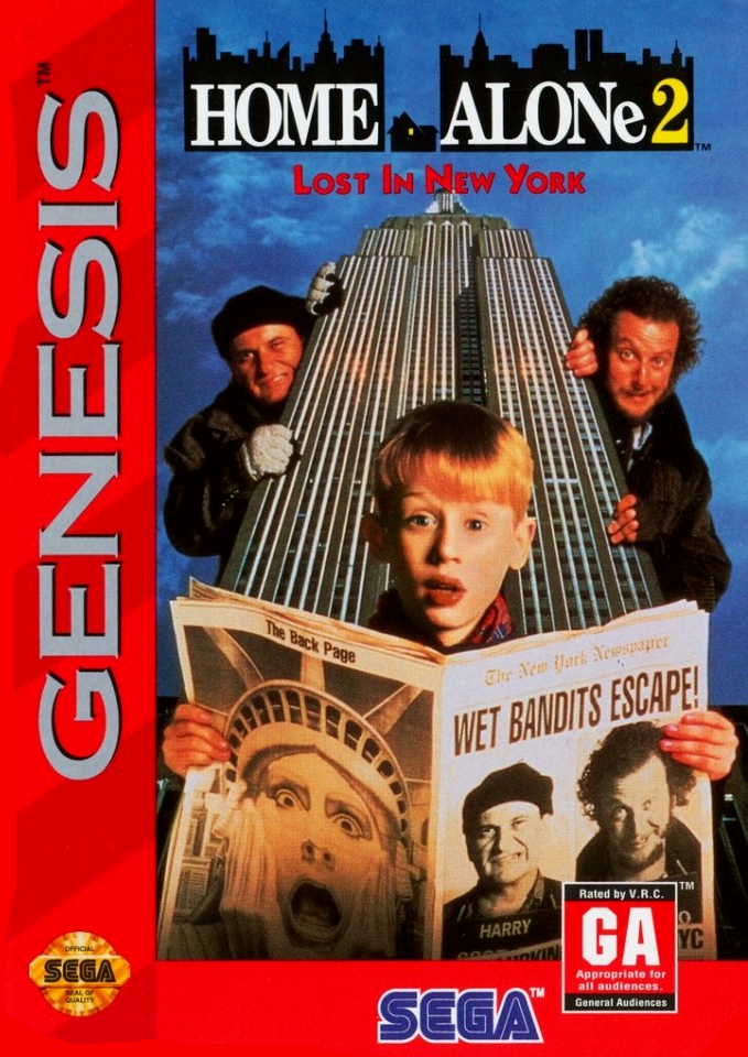 Home Alone Lost In New York Box Front Home Alone Lost In New York Box Front