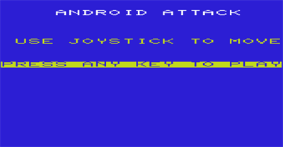 Android Attack - Screenshot - Game Title Image