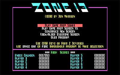 Zone 13 - Screenshot - Game Title Image