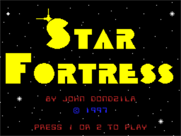 Star Fortress - Screenshot - Game Title Image