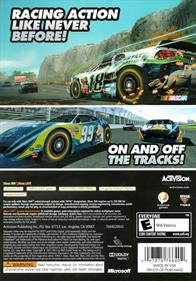 NASCAR: Unleashed - Box - Back Image