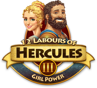 12 Labours of Hercules III: Girl Power - Clear Logo Image