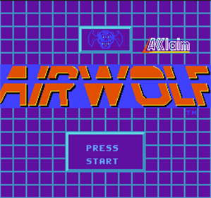 Airwolf (Acclaim) - Screenshot - Game Title Image