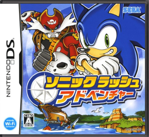 Sonic Rush Adventure - Box - Front - Reconstructed Image