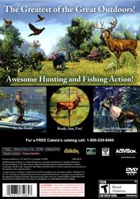 Cabela's Outdoor Adventures 2010 - Box - Back Image