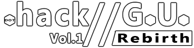 .hack//G.U. Vol. 1: Rebirth - Clear Logo Image