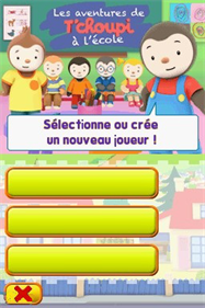 Les aventures de T'choupi à l'école - Screenshot - Game Title Image