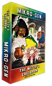 The Witch's Cauldron - Box - 3D Image