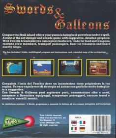 Swords & Galleons - Box - Back Image