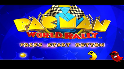 Pac-Man World Rally - Screenshot - Game Title Image