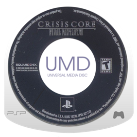 Crisis Core: Final Fantasy VII - Disc Image