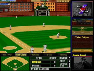 Aaron vs. Ruth: Battle of the Big Bats - Screenshot - Gameplay Image