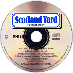 Scotland Yard Interactive - Disc Image