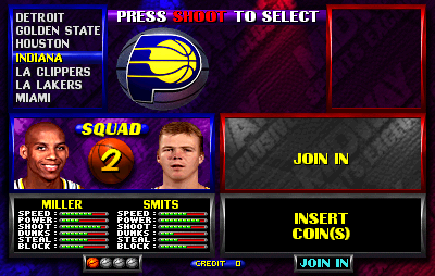 NBA Hangtime - Screenshot - Game Select Image