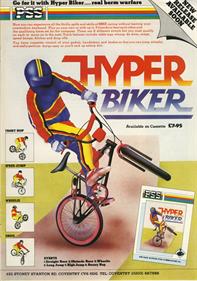 Hyper Biker - Advertisement Flyer - Front Image