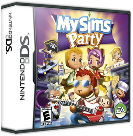 MySims Party - Box - 3D Image