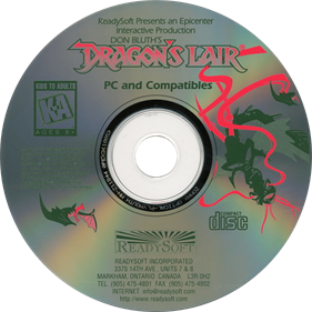 Dragon's Lair CD-ROM - Disc Image