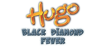 Hugo: Black Diamond Fever - Clear Logo Image