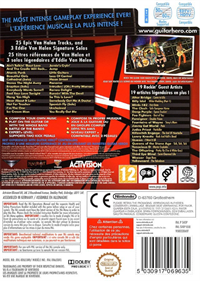 Guitar Hero: Van Halen - Box - Back Image