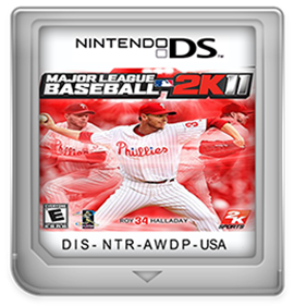 Major League Baseball 2K11 - Fanart - Cart - Front