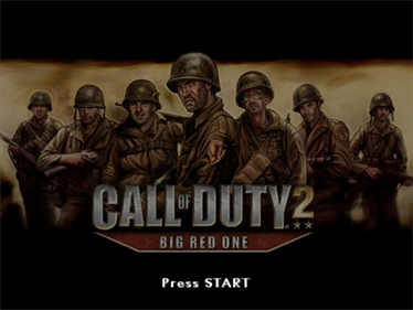 Call of Duty 2: Big Red One - Screenshot - Game Title Image