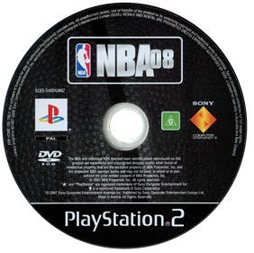 NBA 08 - Disc Image
