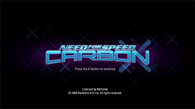 Need for Speed: Carbon - Screenshot - Game Title Image