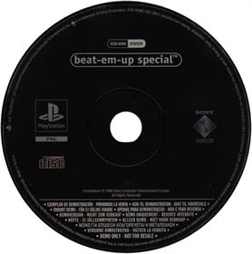 Official UK PlayStation Beat 'Em Up Special - Disc Image