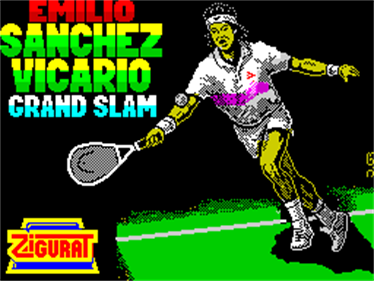 Emilio Sanchez Vicario Grand Slam - Screenshot - Game Title Image