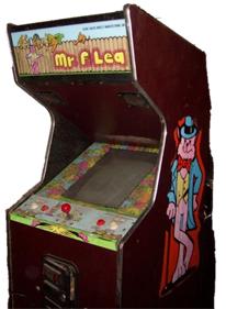 The Amazing Adventures of Mr. F. Lea and His Friends - Arcade - Cabinet Image