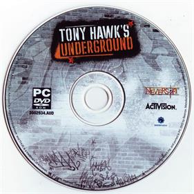 Tony Hawk's Underground - Disc Image