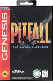 Pitfall: The Mayan Adventure - Box - Front - Reconstructed