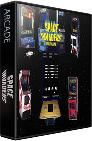 Space Invaders Multigame - Box - 3D Image