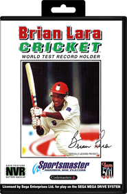 Brian Lara Cricket - Box - Front - Reconstructed Image
