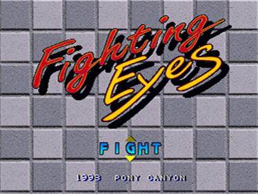 Fighting Eyes - Screenshot - Game Title Image
