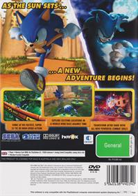 Sonic Unleashed - Box - Back Image