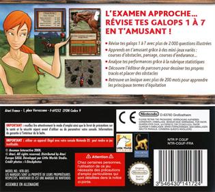 Equitation : Galops 1 à 7 - Box - Back Image