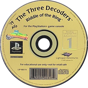 The Three Decoders 1: Riddle of the Ring - Disc Image
