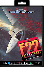 F-22 Interceptor: Advanced Tactical Fighter - Box - Front - Reconstructed Image