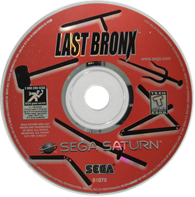 Last Bronx - Disc Image