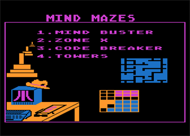 Mind Mazes - Screenshot - Game Title Image