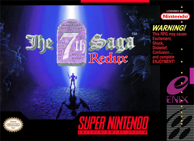 The 7th Saga Redux - Fanart - Box - Front Image